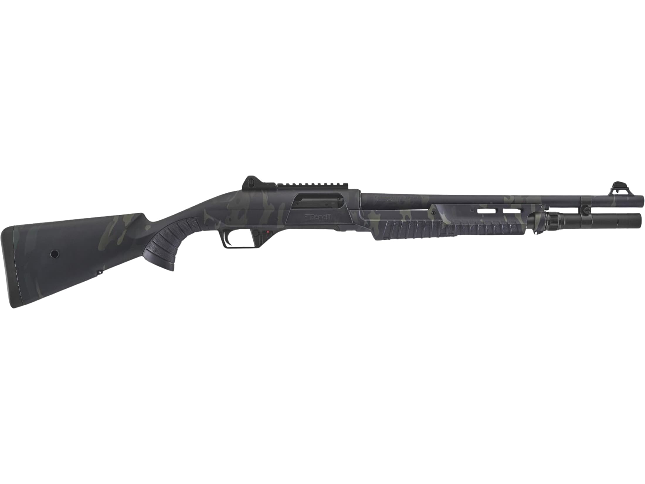 Benelli nova 3 tac 922r pump 12 ga shotgun 18 5 black barrel multicam