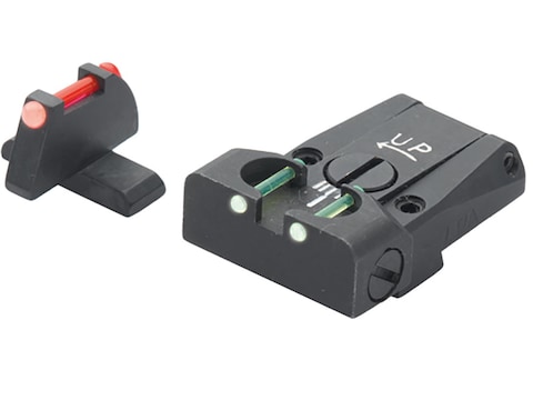LPA TTF Adjustable Sight Set Sig P220, 225, 226, 228 Steel Fiber Optic