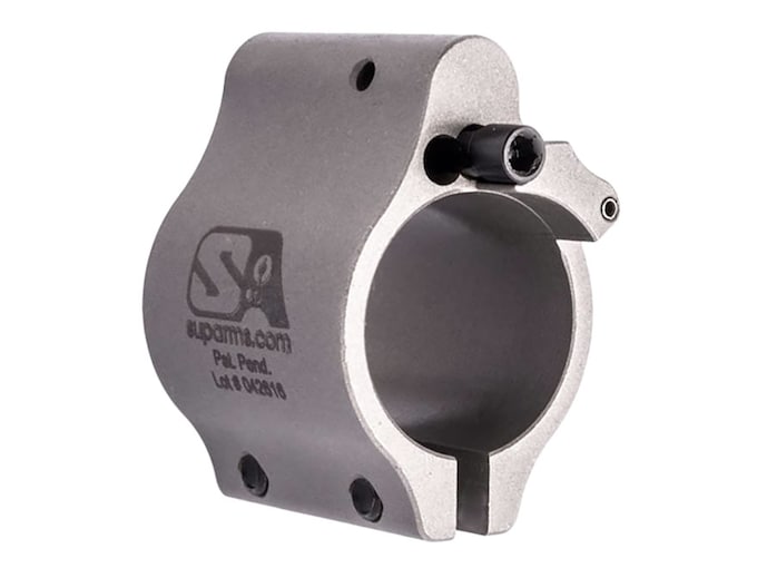 Superlative Arms Bleed Off Clamp On Adjustable Low Profile Gas Block AR-15, LR-308 0.750" Stainless Steel