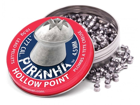 Crosman Piranha Premier Pellets Hollowpoint Tin of 400