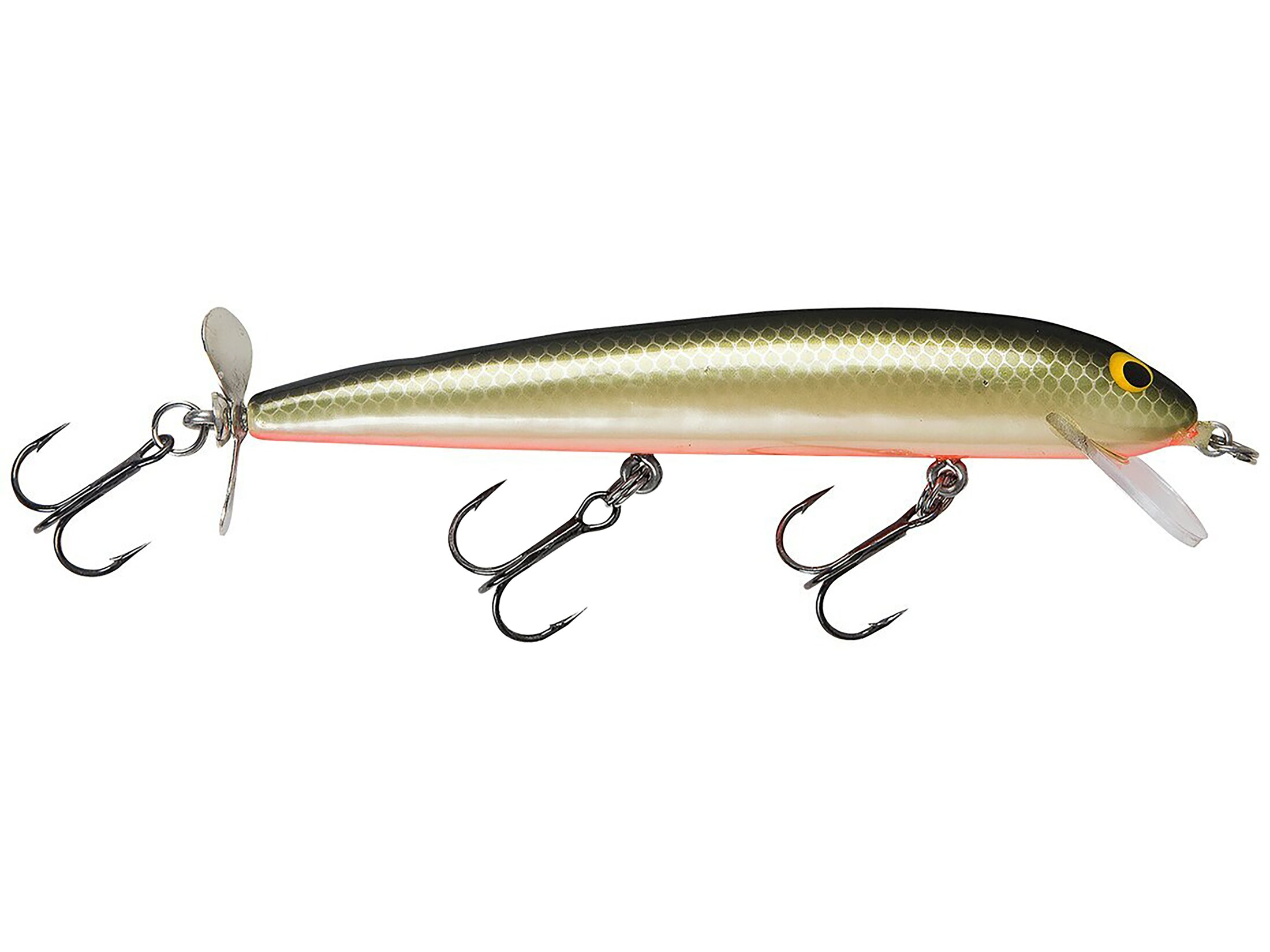 Bagley Bang O Lure Spin Tail 5 Jerkbait Tennessee Shad Orange Belly