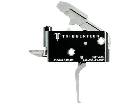 TriggerTech Adaptable Primary Trigger Group AR-15, LR-308 Two Stage Silver