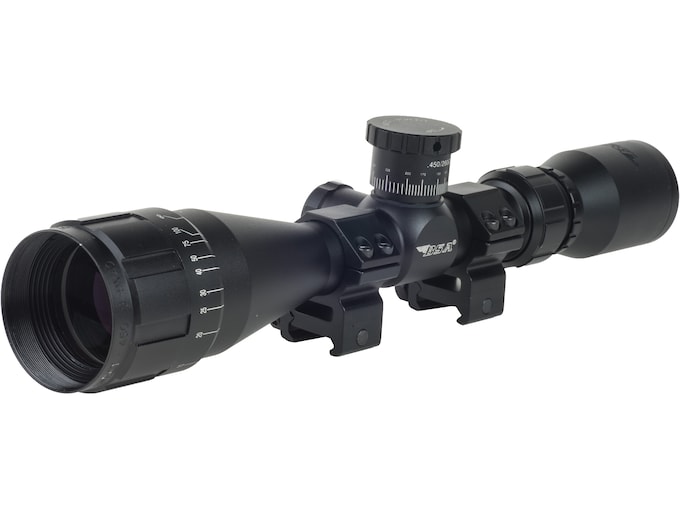 BSA 450 Bushmaster Rifle Scope 3-9x 40mm Duplex Reticle Matte Black