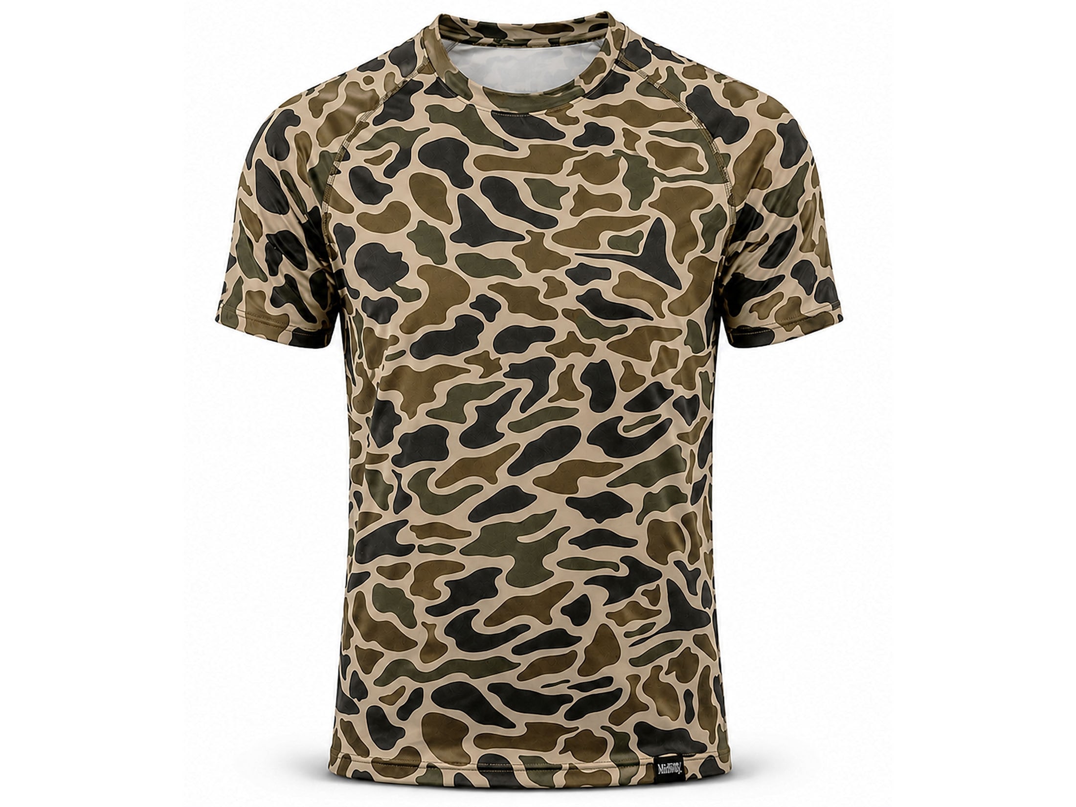igusa 迷彩193 CAMOUFLAGE 3/4 SLEEVE TOP MidwayUSA Men's Ambush Short Sleeve Crew Neck T Shirt Realtree APX