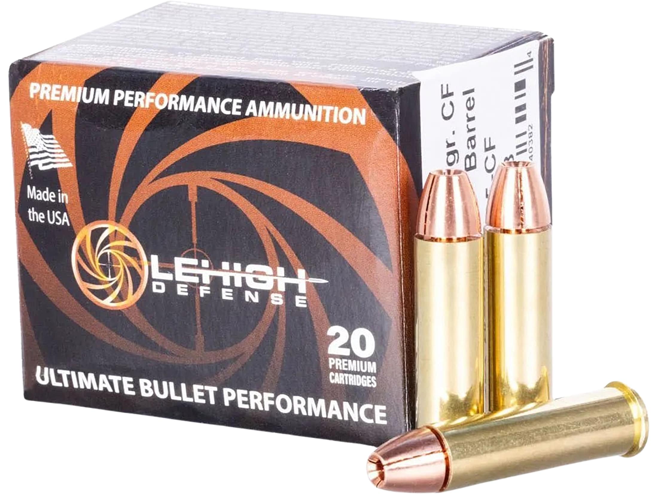 Lehigh Defense Controlled Fracturing 357 Mag Ammo 125 Grain