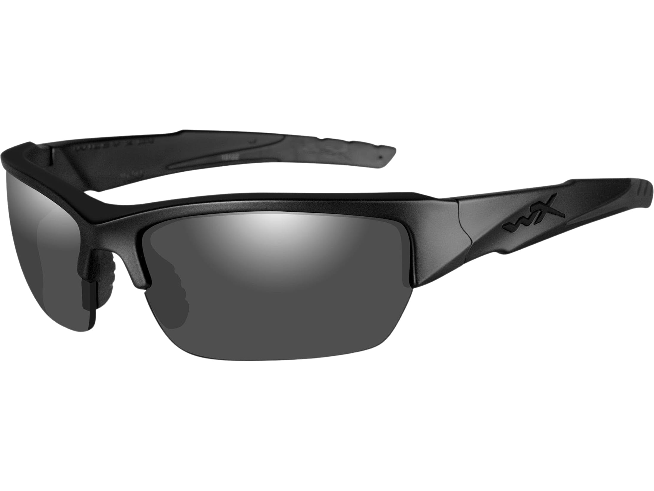 Wiley X WX Valor Changeable Series Shooting Glasses Smoke Gray Clear