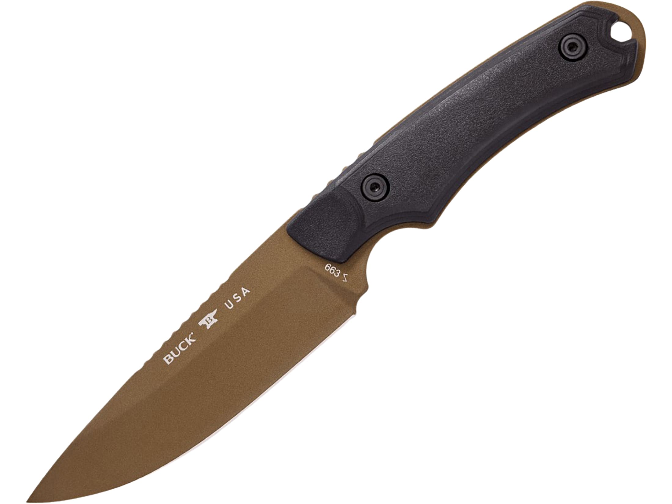 アブラハム渓谷 Buck Knives 663 Alpha Guide Backcountry Fixed Blade Knife 4.5 Drop