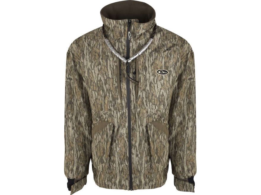 Drake Men's Refuge 3.0 Fleece-Lined Jacket Mossy Oak Bottomland 2XL