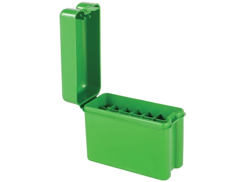 MTM Flip-Top Belt-Style Ammo Box 20-Round Plastic Green