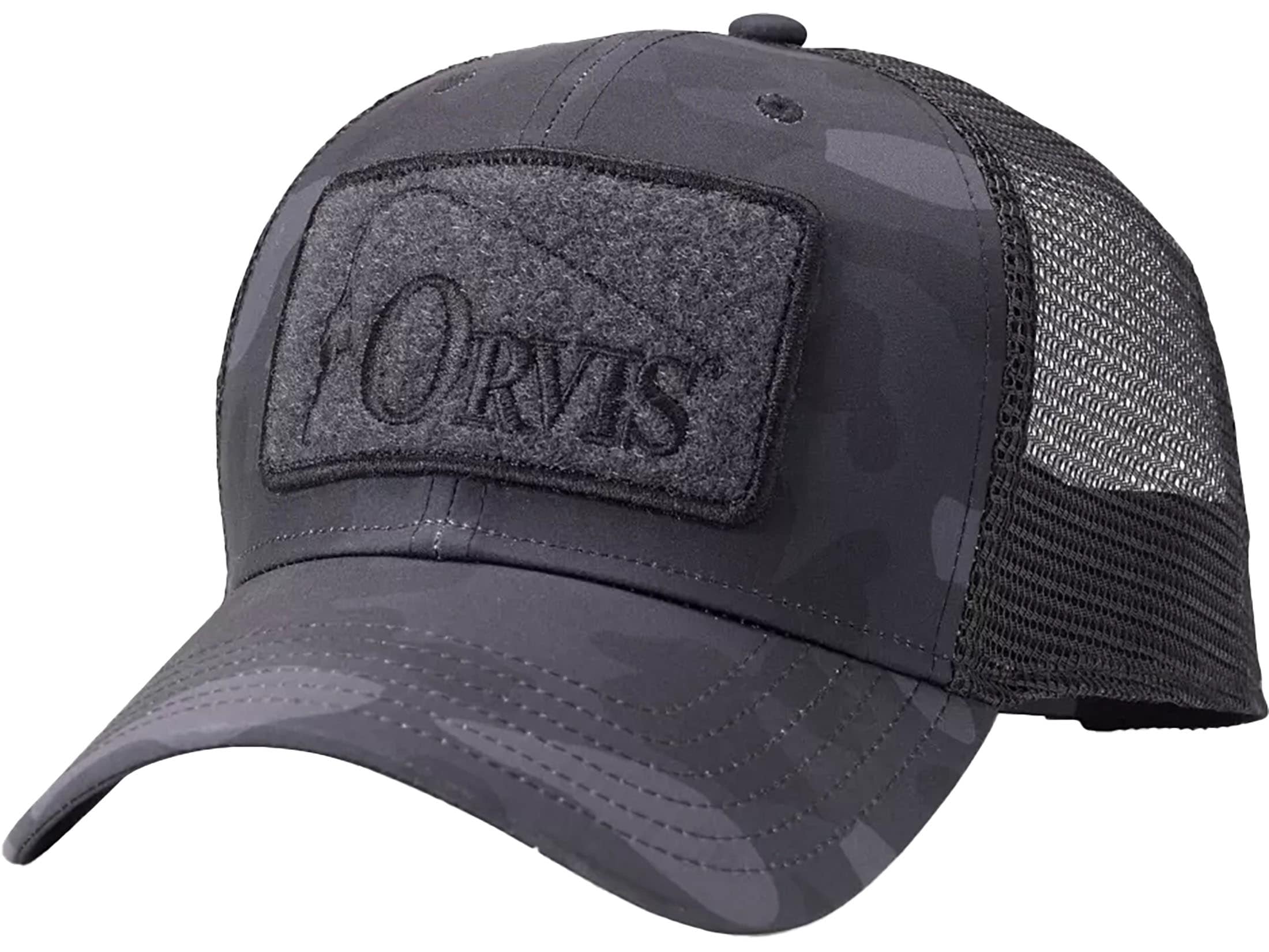 Orvis Men's 1971 Camo Trucker Hat Blackout Camo One Size Fits Most