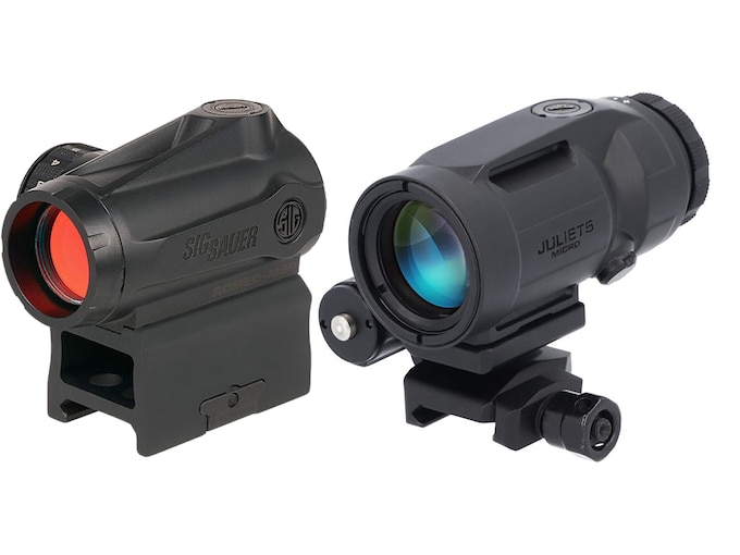 Sig Sauer Romeo-MSR Gen II Compact Red Dot with Sig Sauer JULIET5 Micro 5x 24mm Magnifier