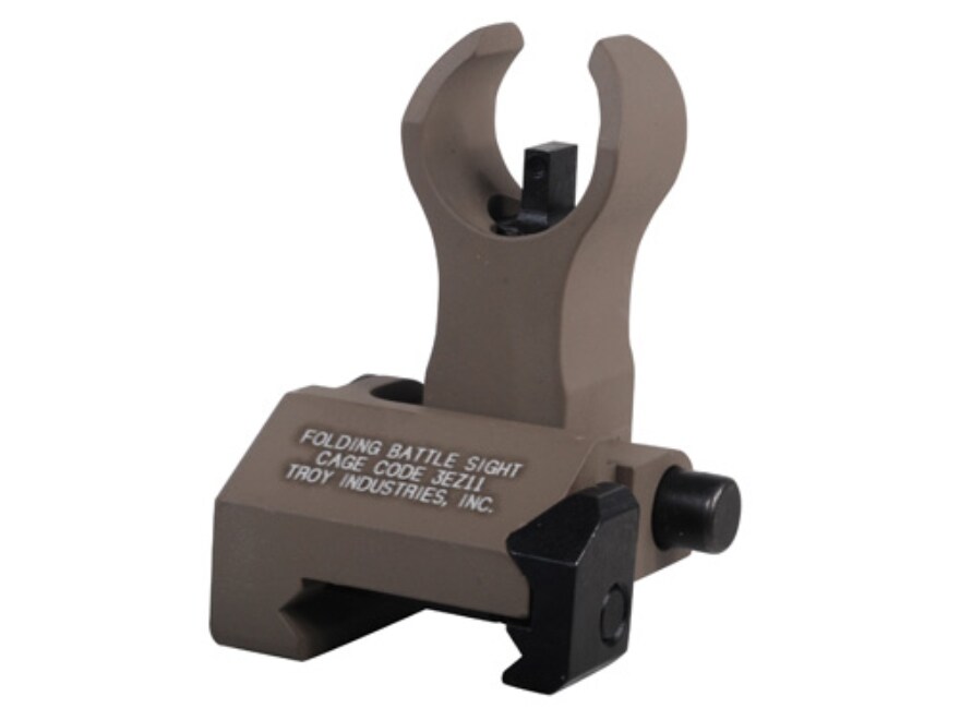 Troy Industries Front Flip-Up Battle Sight HK-Style Tritium AR-15