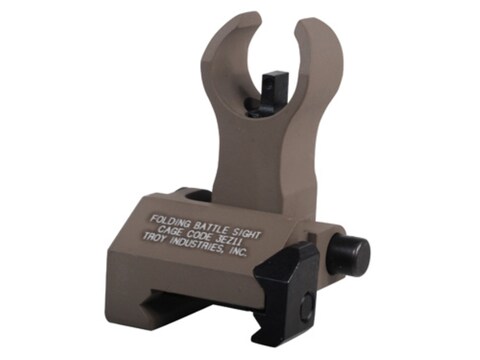 Troy Industries Front Flip-up Battle Sight Hk-style Tritium Ar-15