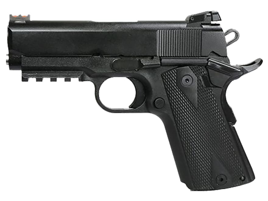 EAA Witness 1911 Officer 45 ACP Pistol 3.5 Barrel 7+1 Round Black