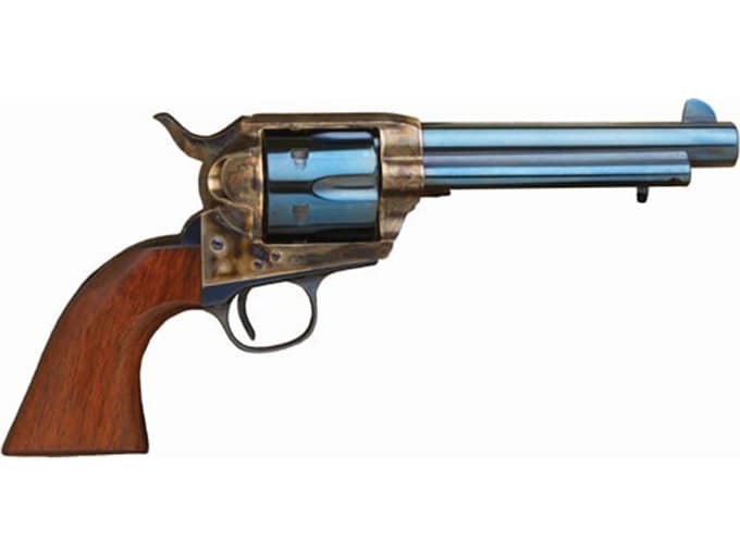 Cimarron Firearms P-Model Old Model 45 Colt (Long Colt) Revolver 5.5″ Charcoal Blue Barrel 6 Round Walnut Grip