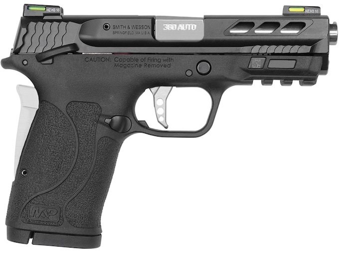 Smith & Wesson Performance Center M&P Shield EZ M2.0 380 ACP Pistol 3.8″ Barrel 8+1 Round Armornite Slide Black Grip Matte Black Frame