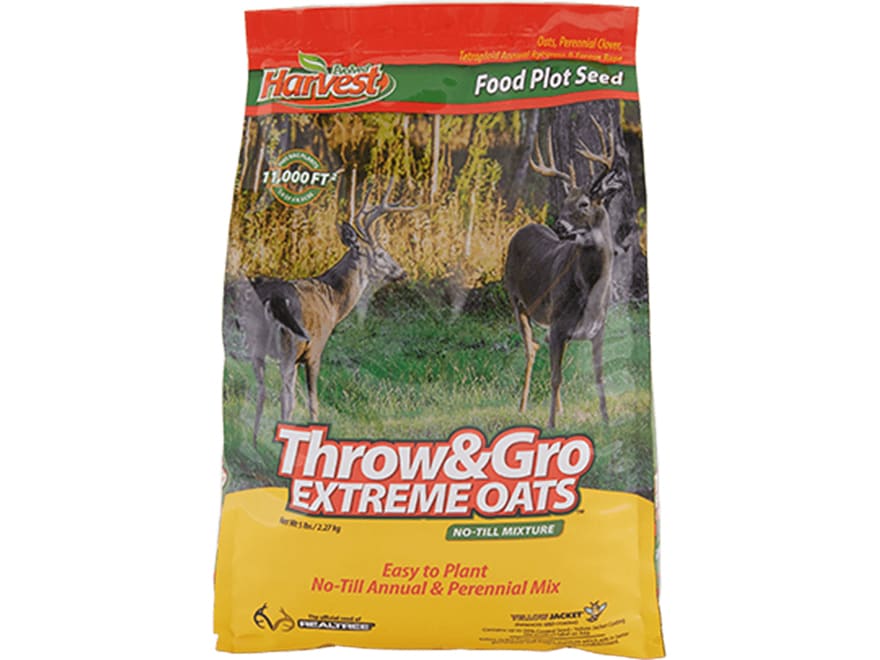 Evolved Harvest Throw Gro Extreme Oats Food Plot Seed 5 lb