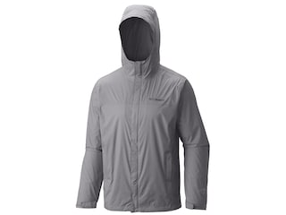 Columbia Men's Watertight II Waterproof Rain Jacket Polyester Columbia Gray Large