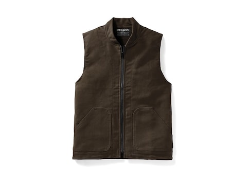 Filson Men's Moleskin Vest Liner Moleskin Brown