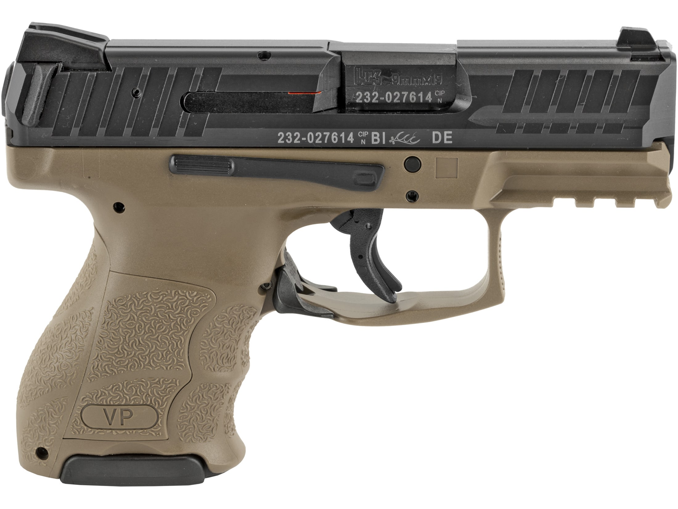 HK VP9SK Semi-Auto Pistol 9mm Luger 3.39 Barrel 13-Round Black