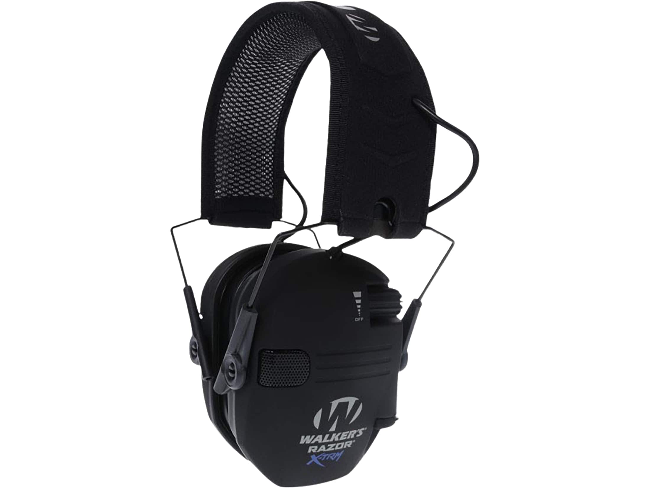 Walker's Razor XTRM Electronic Earmuffs (NRR 21dB) Black