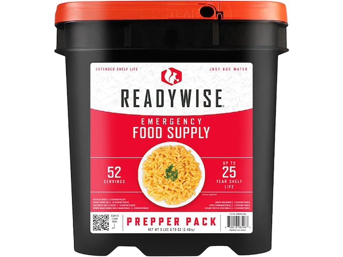 ReadyWise 52 Serving Prepper Pack Freeze Dried Food