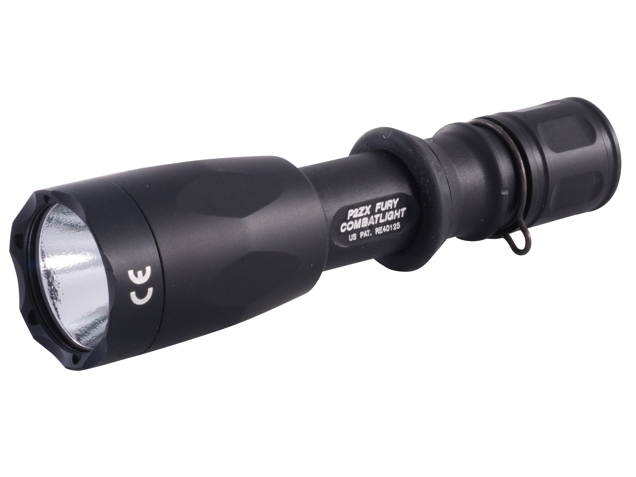 Surefire P2ZX Fury CombatLight Flashlight LED 2 CR123A Batteries