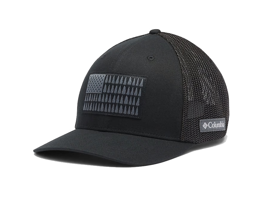 Columbia Men's Tree Flag Mesh Hat Black Small/Medium