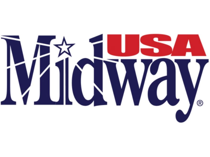 MidwayUSA Logo Decal Small (4-1/4 x 1-7/8) Vinyl White