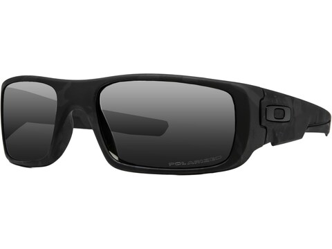 Oakley Crankshaft Polarized Sunglasses Shadow Camo Frame/Black Iridium Lens