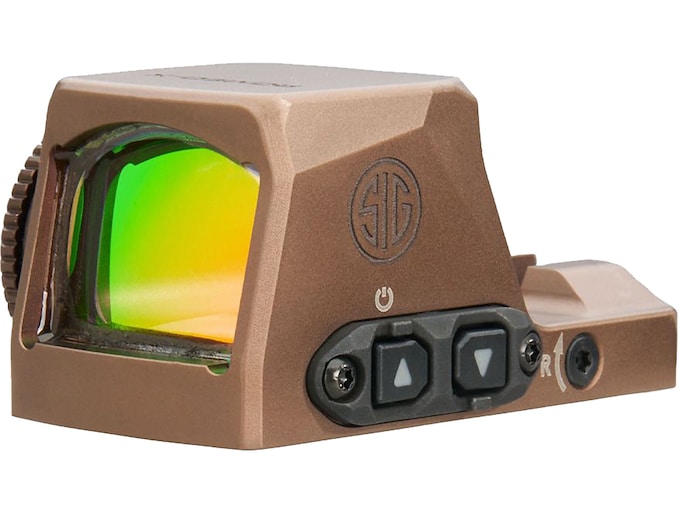 Sig Sauer ROMEO X Pro Reflex Red Dot Sight 1x Selectable Reticle FDE