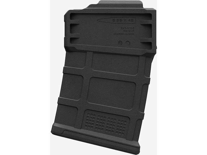 Magpul PMAG 10 AC 5.56 Magazine for AICS Short Action 5.56x45mm 10-Round Polymer Black