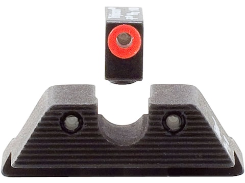 Trijicon HD Night Sight Set Glock 20, 21, 21SF, 29, 30, 36, 41 Steel Matte 3-Dot Tritiu...