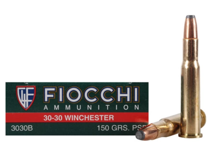 Fiocchi Shooting Dynamics 30-30 Winchester Ammo 150 Grain Jacketed