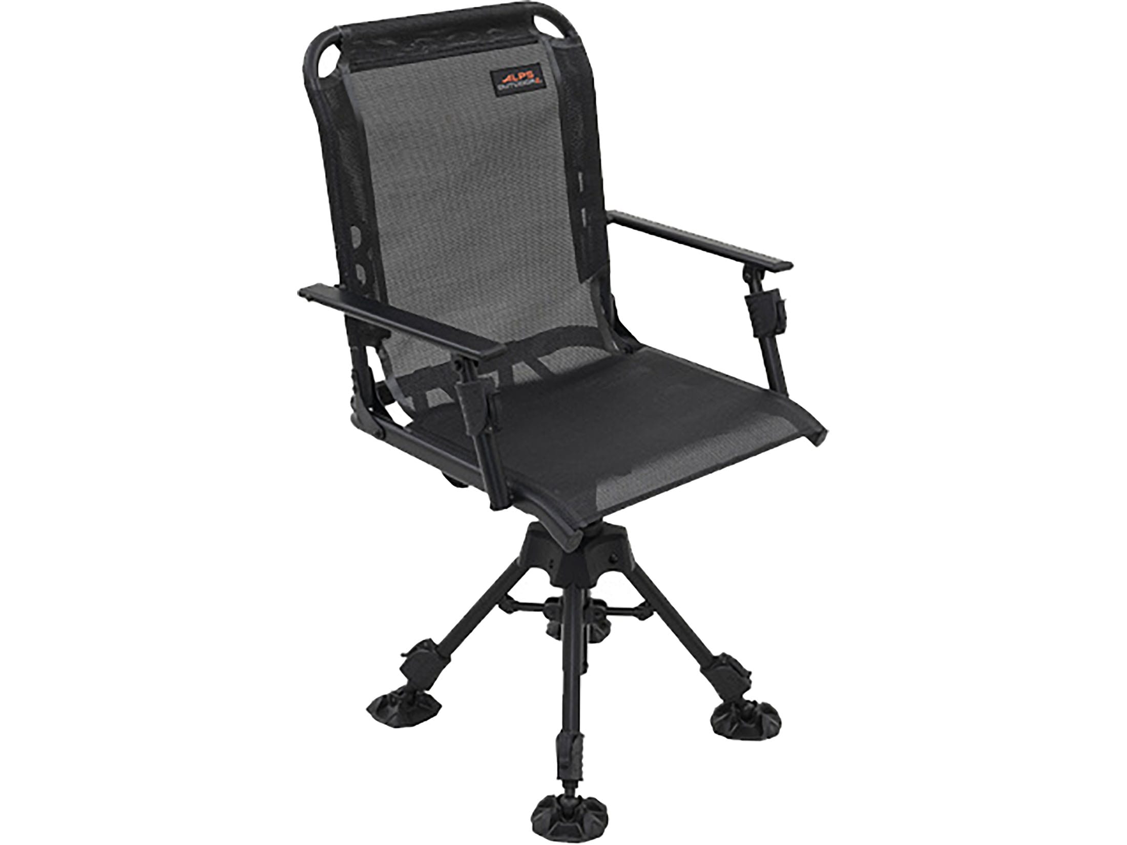 ALPS Outdoorz Stealth Hunter Deluxe Swivel Blind Hunting Chair Brown