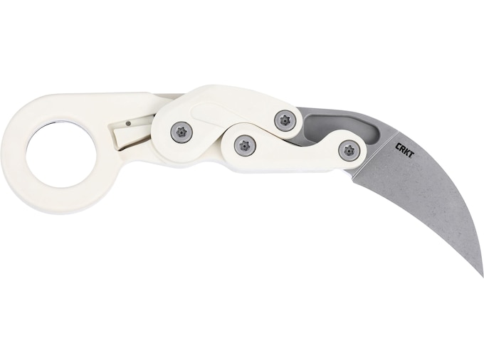 CRKT Provoke Pocket Knife 2.47″ Hawkbill AUS-8 Stonewashed Blade Grivory Handle Sand