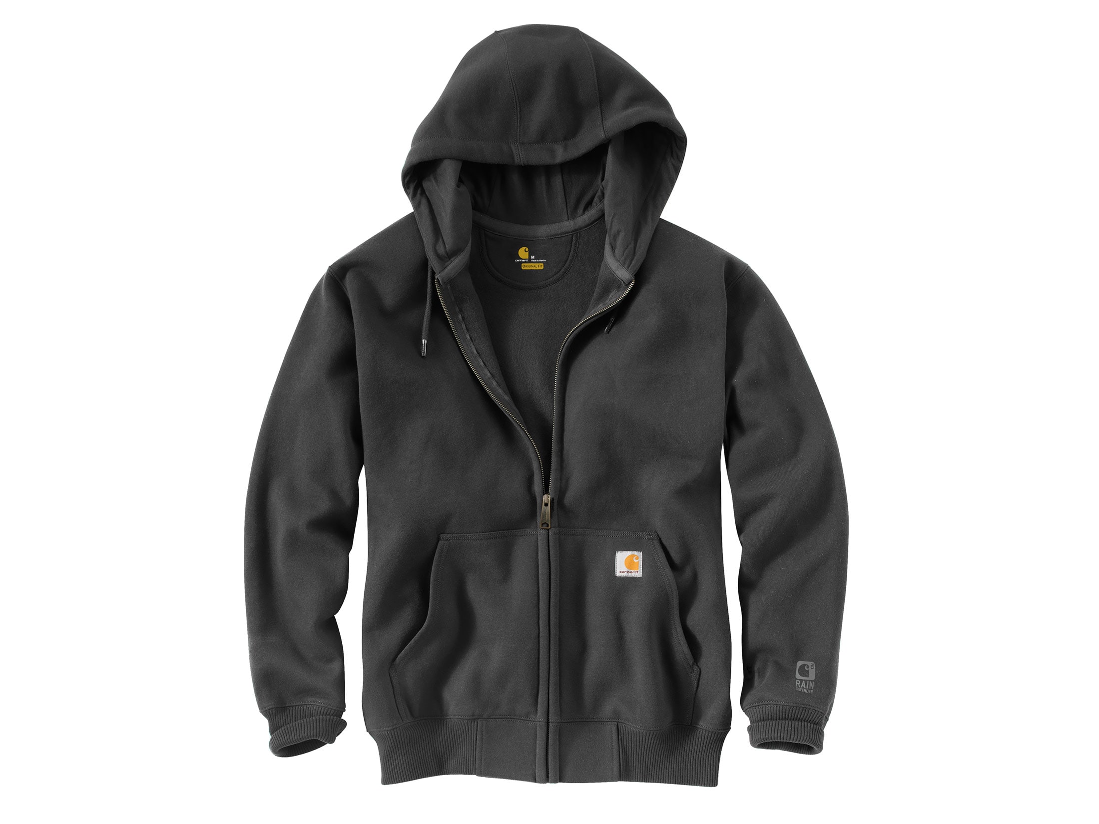 Carhartt Men's Rain Defender Loose Fit Heavyweight Full-Zip Hoodie New