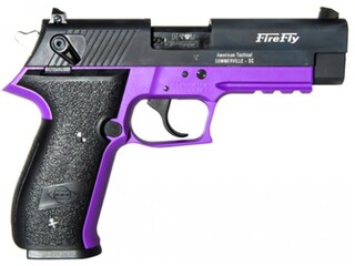 GSG Firefly Semi-Automatic Pistol 22 Long Rifle 4" Barrel 10-Round Black Purple