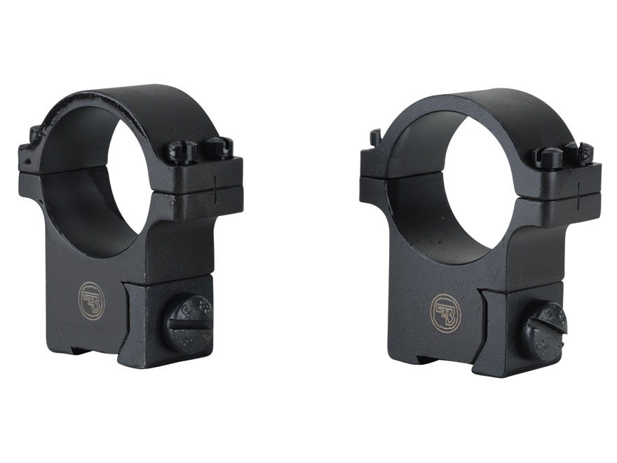 CZ 1 Ring Mounts CZ 452, 455, CZ511 (11mm Dovetail) Blued Medium