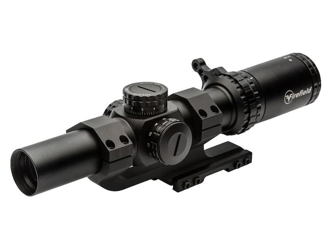 Firefield RapidStrike Rifle Scope 1-6x 24mm Illuminated Circle Dot Reticle Matte Black