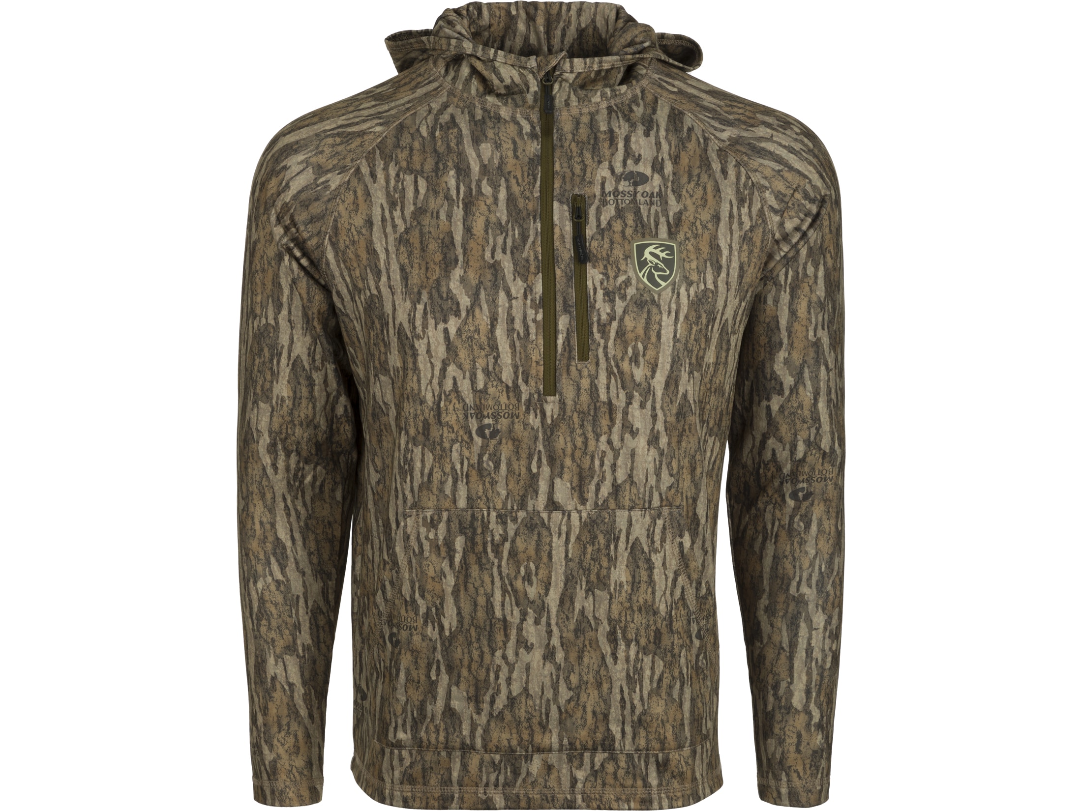 Drake Men's Non-Typical Bowhunters Grid Fleece Breathelite Sweatshirt