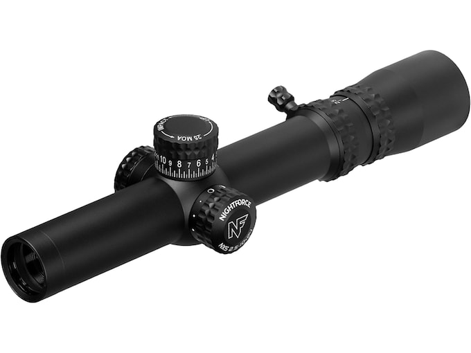 Nightforce NXS Compact Rifle Scope 2.5-10x 24mm Illuminated MOAR Reticle Matte Black