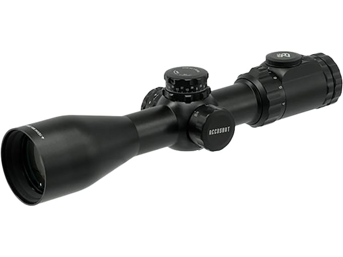 Leapers OP3 Compact Rifle Scope 30mm Tube 4-16x 44mm Illuminated UMOA Reticle Matte Black