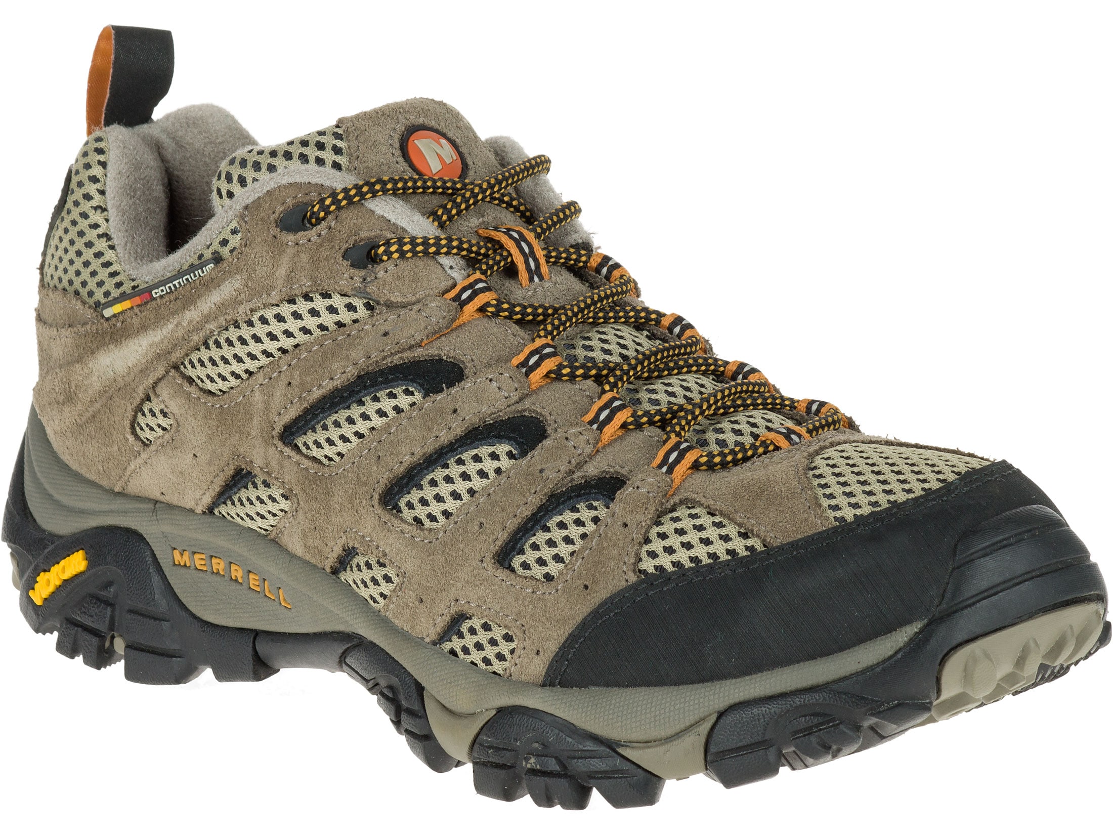 Merrell Moab Vent Low 4 Hiking Shoes Leather Mesh Walnut Men's 10 D