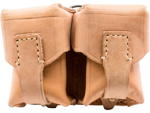 Military Surplus Serbian Cartridge Pouch Grade 2 Leather