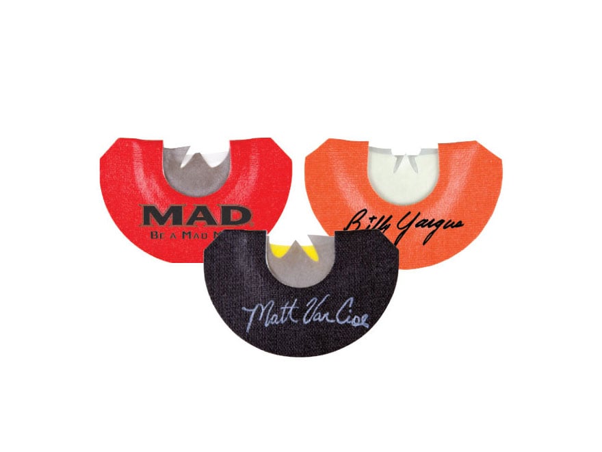 MAD Master Triple Threat Mouth Call Combo Diaphragm Turkey Call 3PK