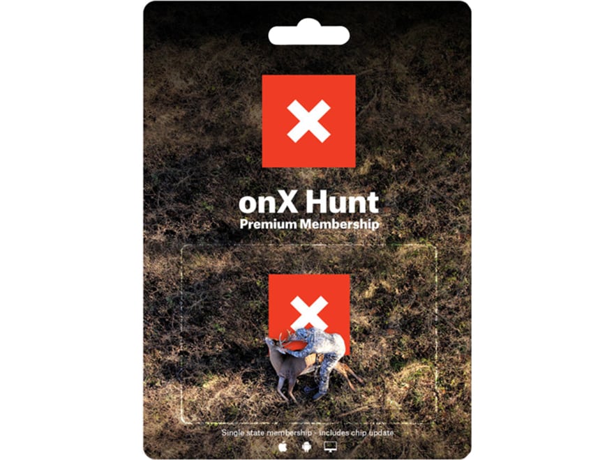 OnX Hunt Maps Premium Hunt 1 Year Membership