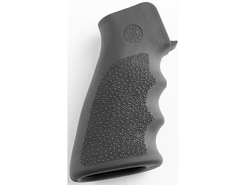 Hogue OverMolded Pistol Grip AR-15 with Finger Grooves Rubber