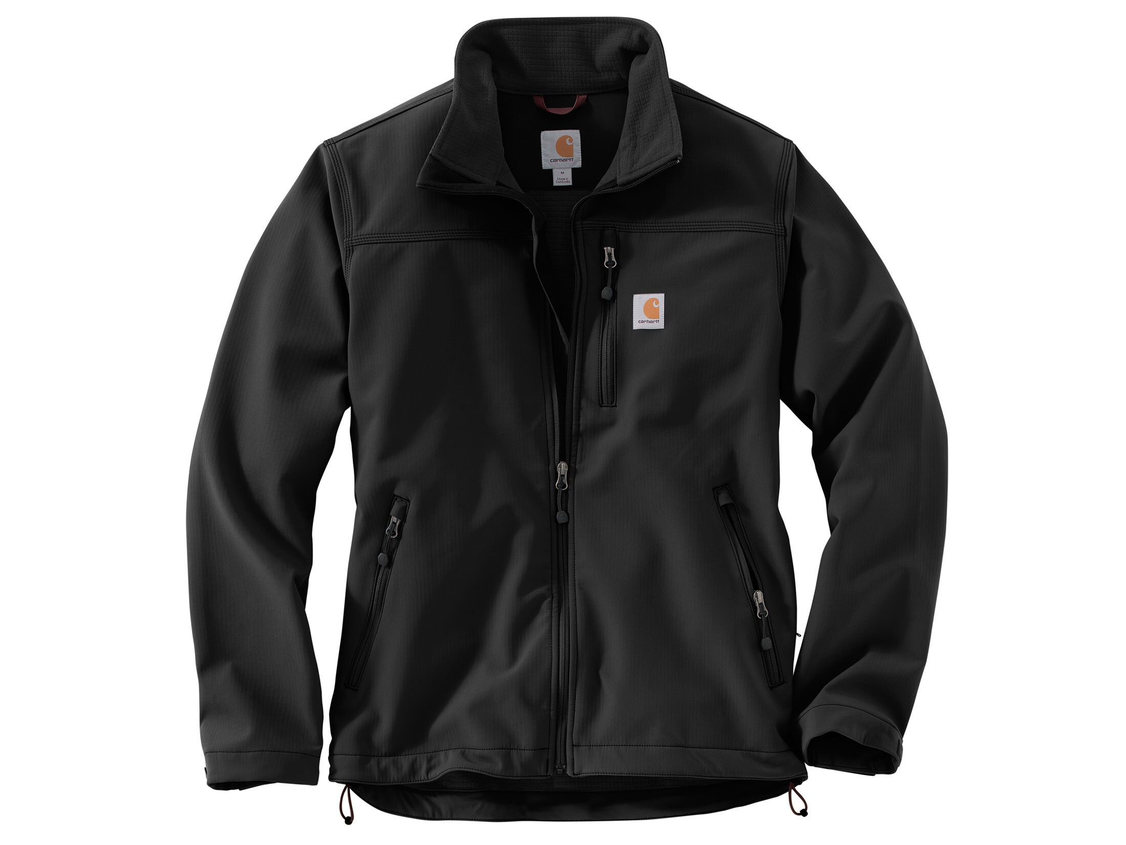 Carhartt Men's Denwood Jacket Nylon/Spandex Charcoal XL Regular