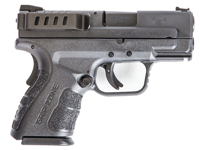 Techna Clip Gun Belt Clip IWB Belt Clip Right Hand Springfield XD-M, XD Mod.2 Steel Black